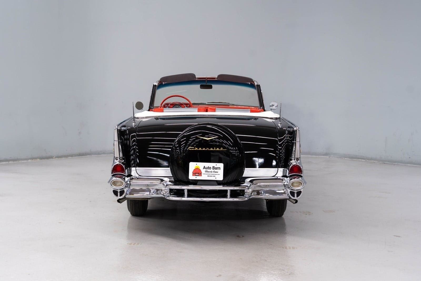 CHEVROLET BEL AIR CONVERTIBLE ONYX BLACK, foto 5