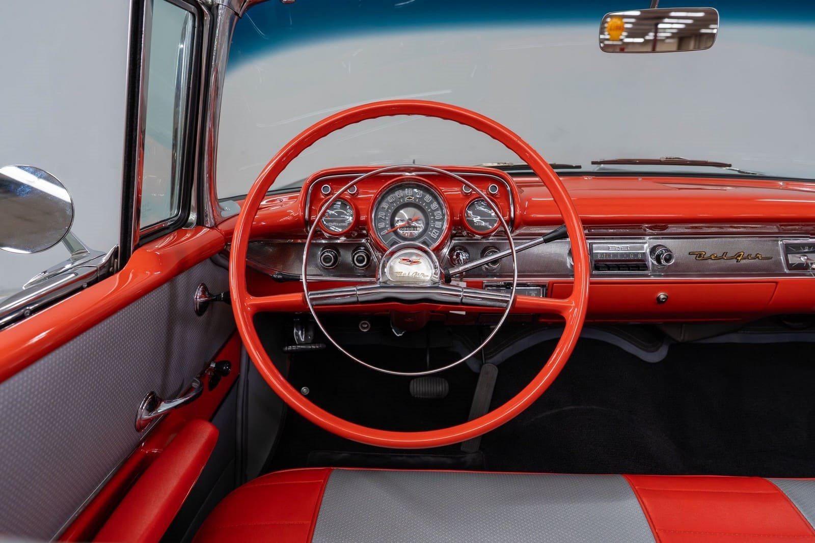 CHEVROLET BEL AIR CONVERTIBLE ONYX BLACK, foto 11