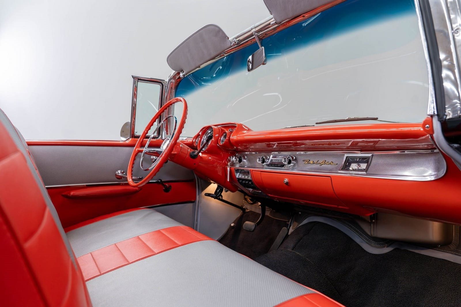 CHEVROLET BEL AIR CONVERTIBLE ONYX BLACK, foto 17