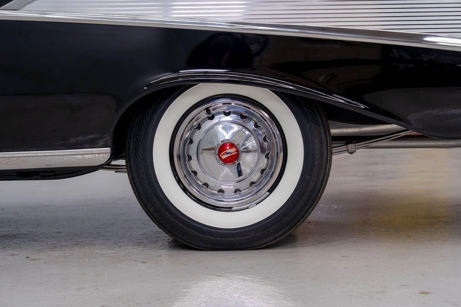 CHEVROLET BEL AIR CONVERTIBLE ONYX BLACK, foto 28