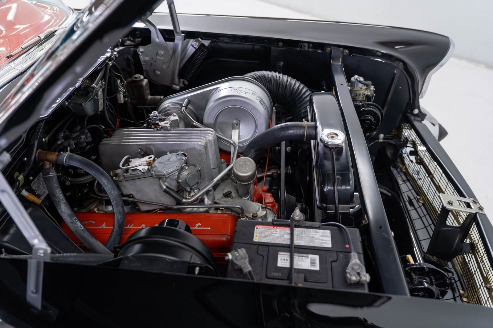 CHEVROLET BEL AIR CONVERTIBLE ONYX BLACK, foto 30