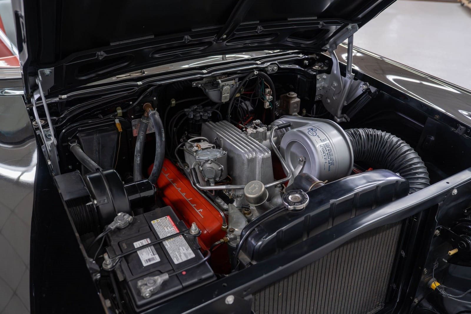 CHEVROLET BEL AIR CONVERTIBLE ONYX BLACK, foto 31