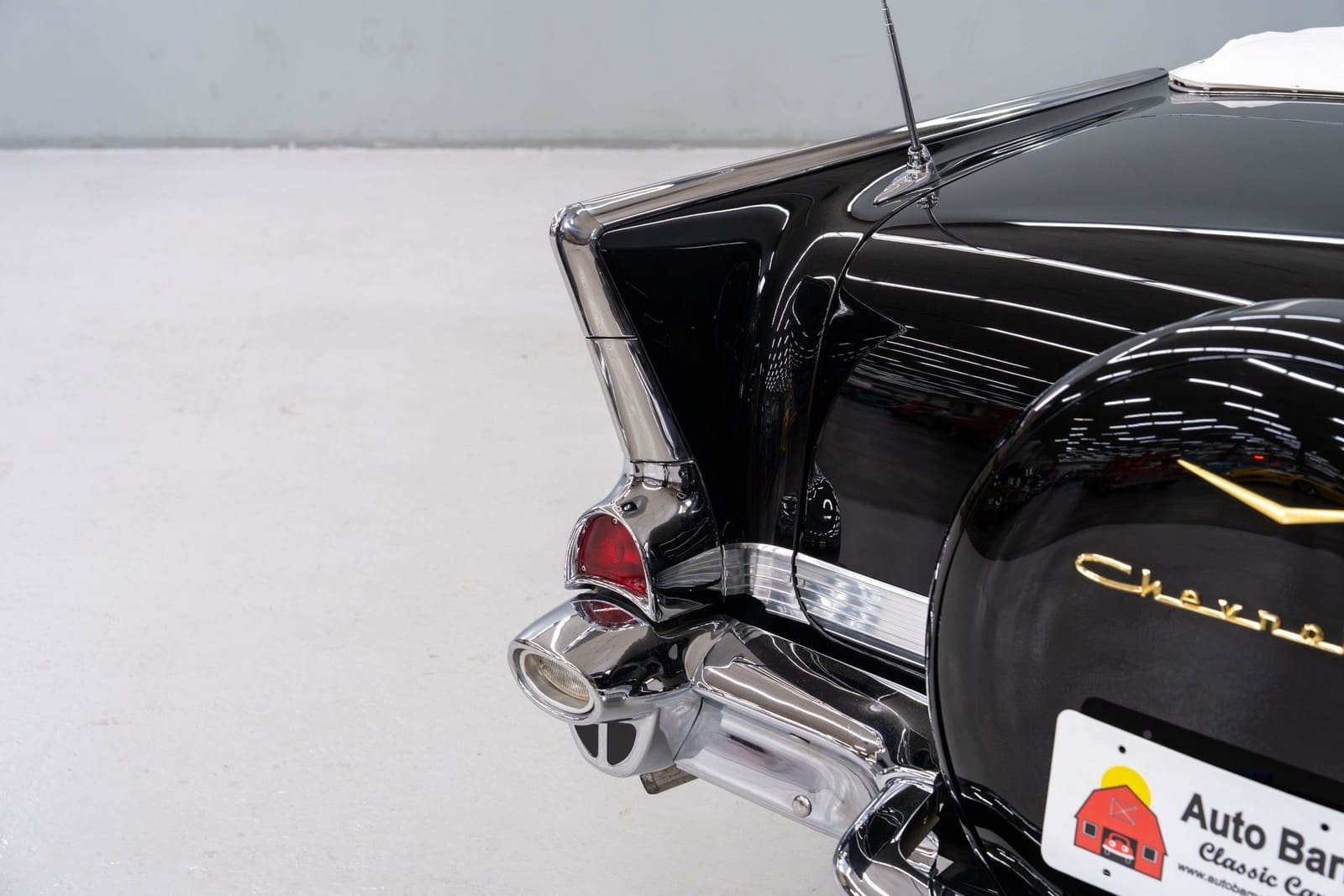 CHEVROLET BEL AIR CONVERTIBLE ONYX BLACK, foto 35