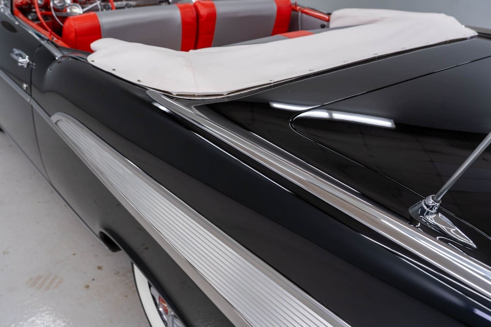 CHEVROLET BEL AIR CONVERTIBLE ONYX BLACK, foto 39