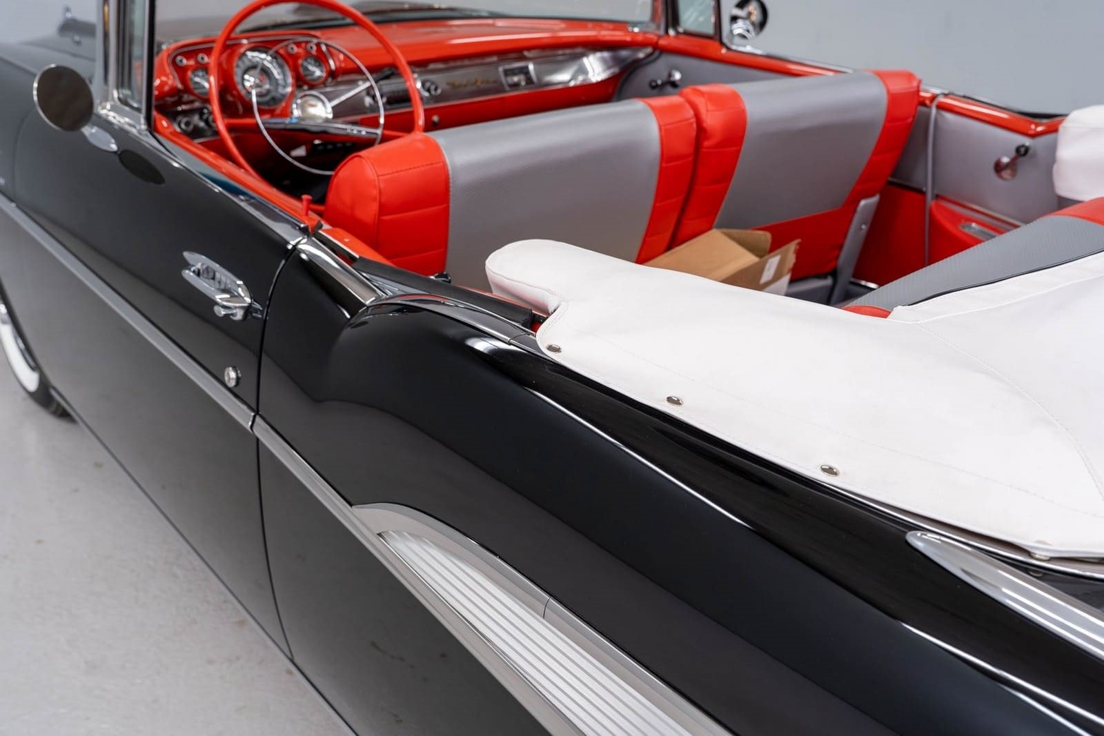 CHEVROLET BEL AIR CONVERTIBLE ONYX BLACK, foto 41