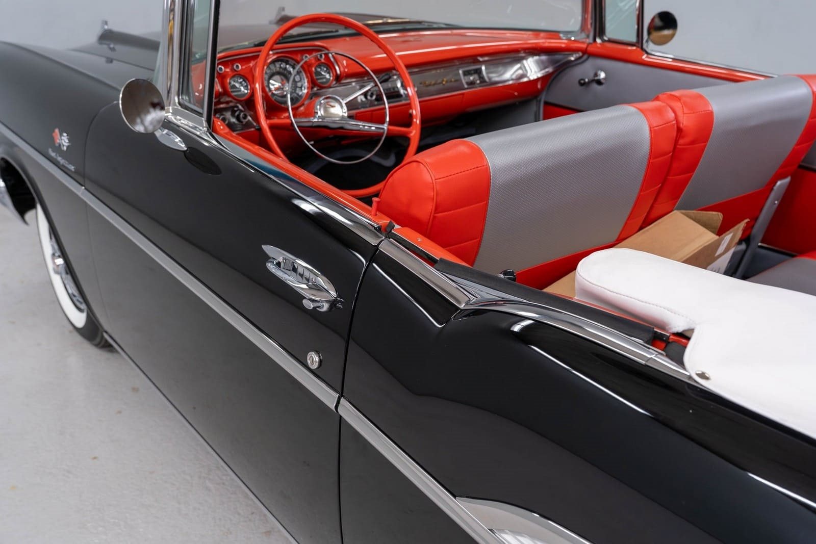 CHEVROLET BEL AIR CONVERTIBLE ONYX BLACK, foto 42