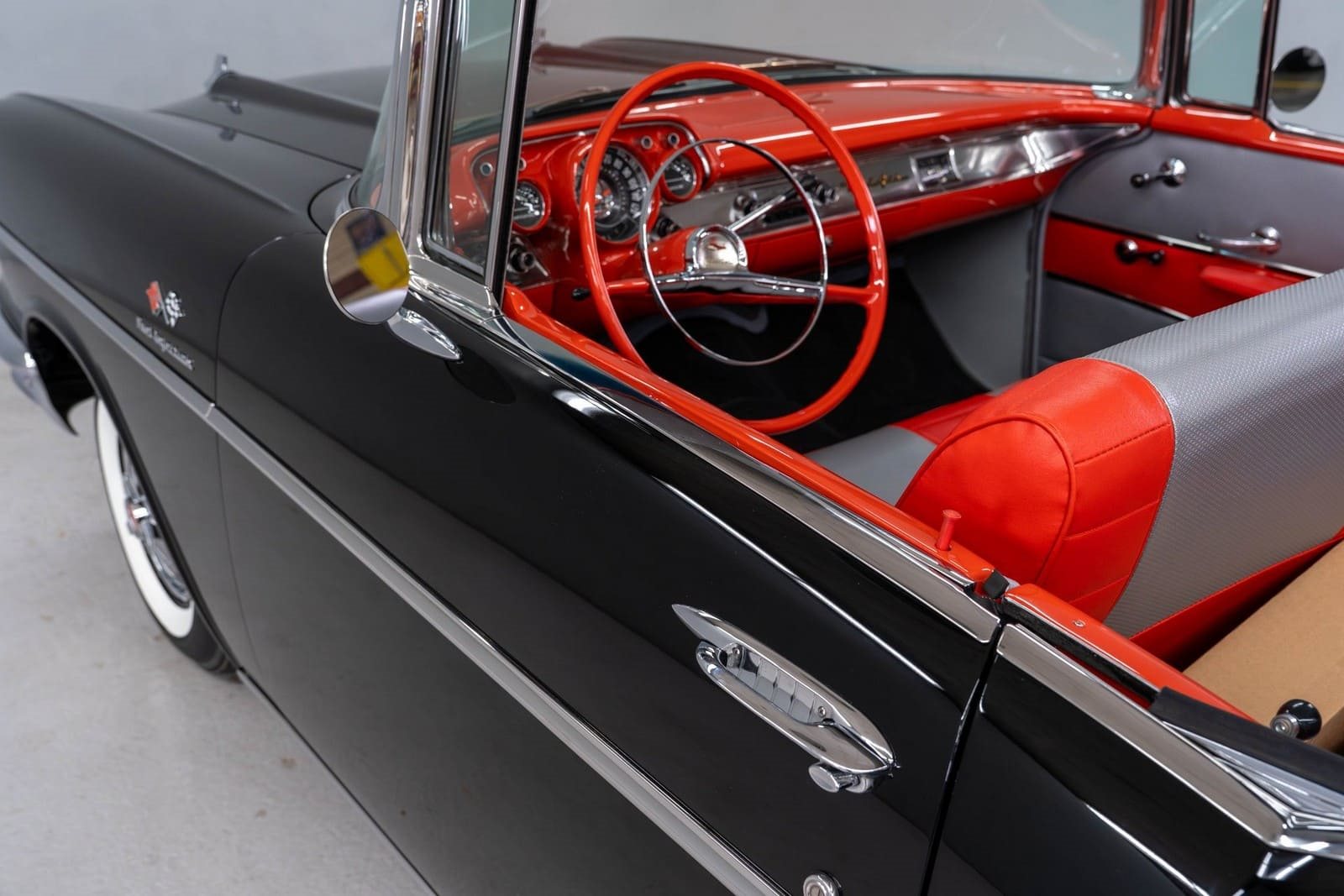 CHEVROLET BEL AIR CONVERTIBLE ONYX BLACK, foto 43
