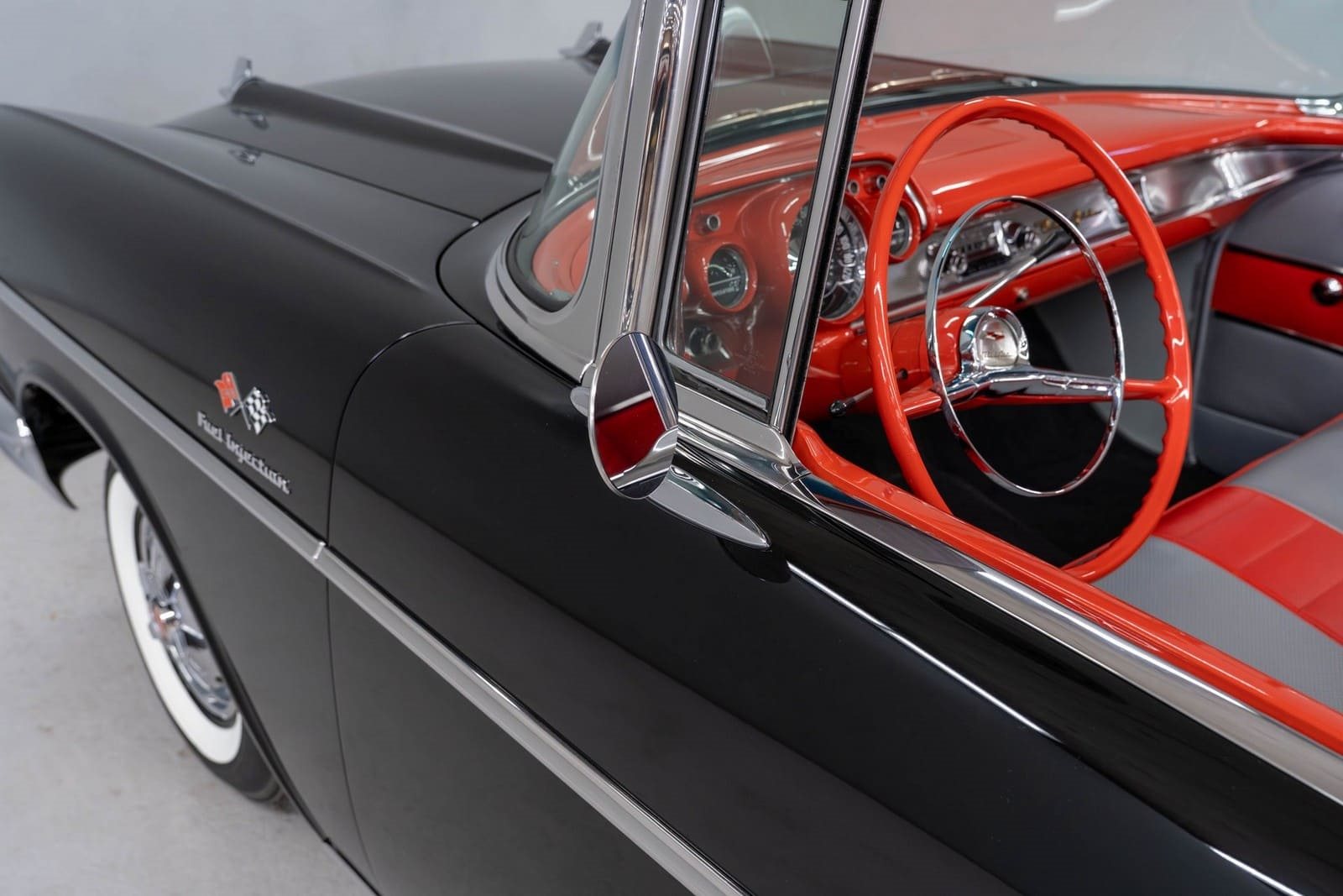 CHEVROLET BEL AIR CONVERTIBLE ONYX BLACK, foto 44