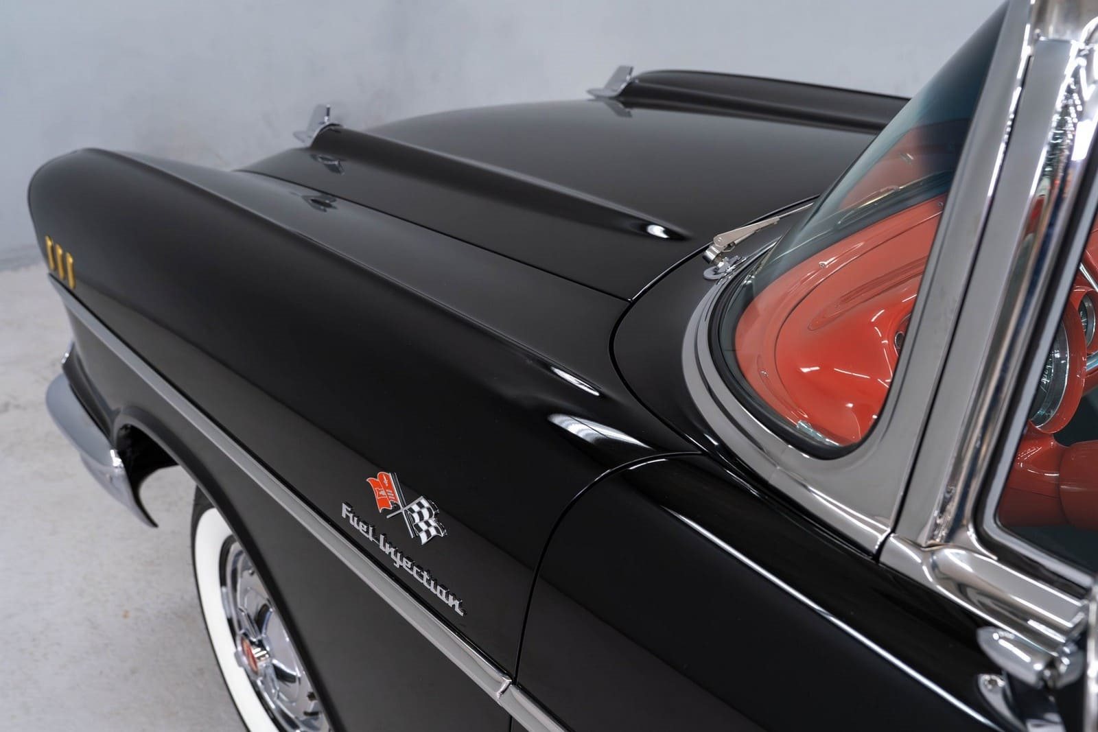 CHEVROLET BEL AIR CONVERTIBLE ONYX BLACK, foto 45