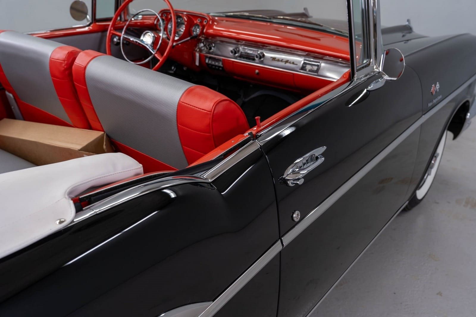 CHEVROLET BEL AIR CONVERTIBLE ONYX BLACK, foto 52