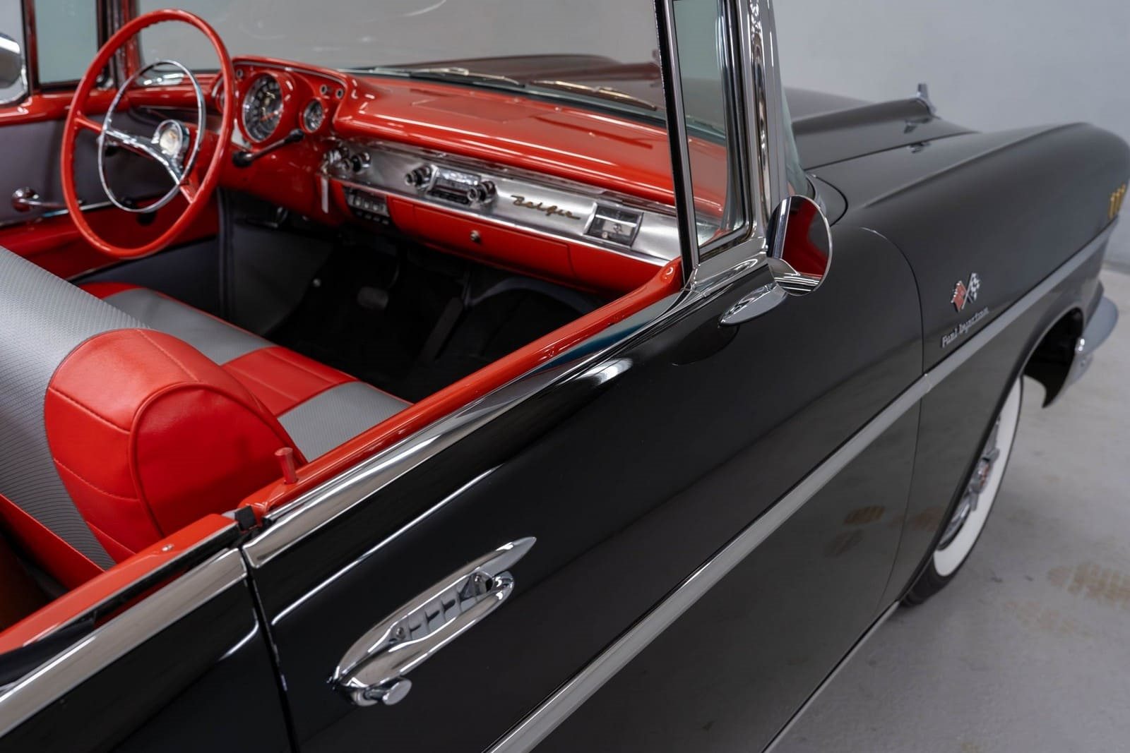 CHEVROLET BEL AIR CONVERTIBLE ONYX BLACK, foto 53