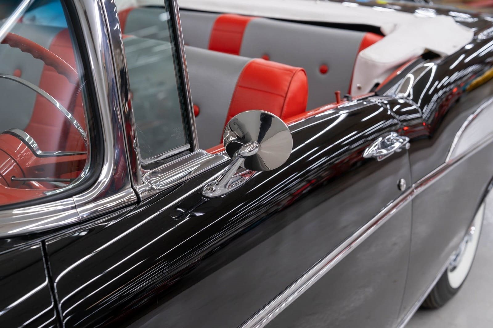 CHEVROLET BEL AIR CONVERTIBLE ONYX BLACK, foto 58