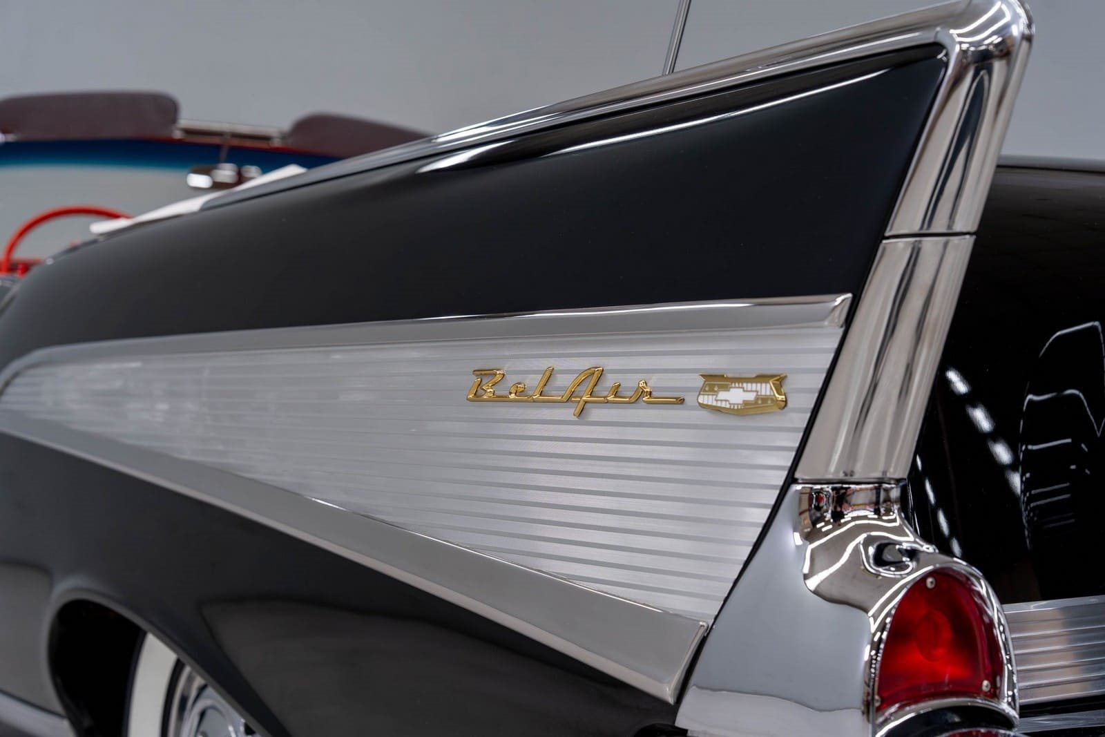 CHEVROLET BEL AIR CONVERTIBLE ONYX BLACK, foto 60