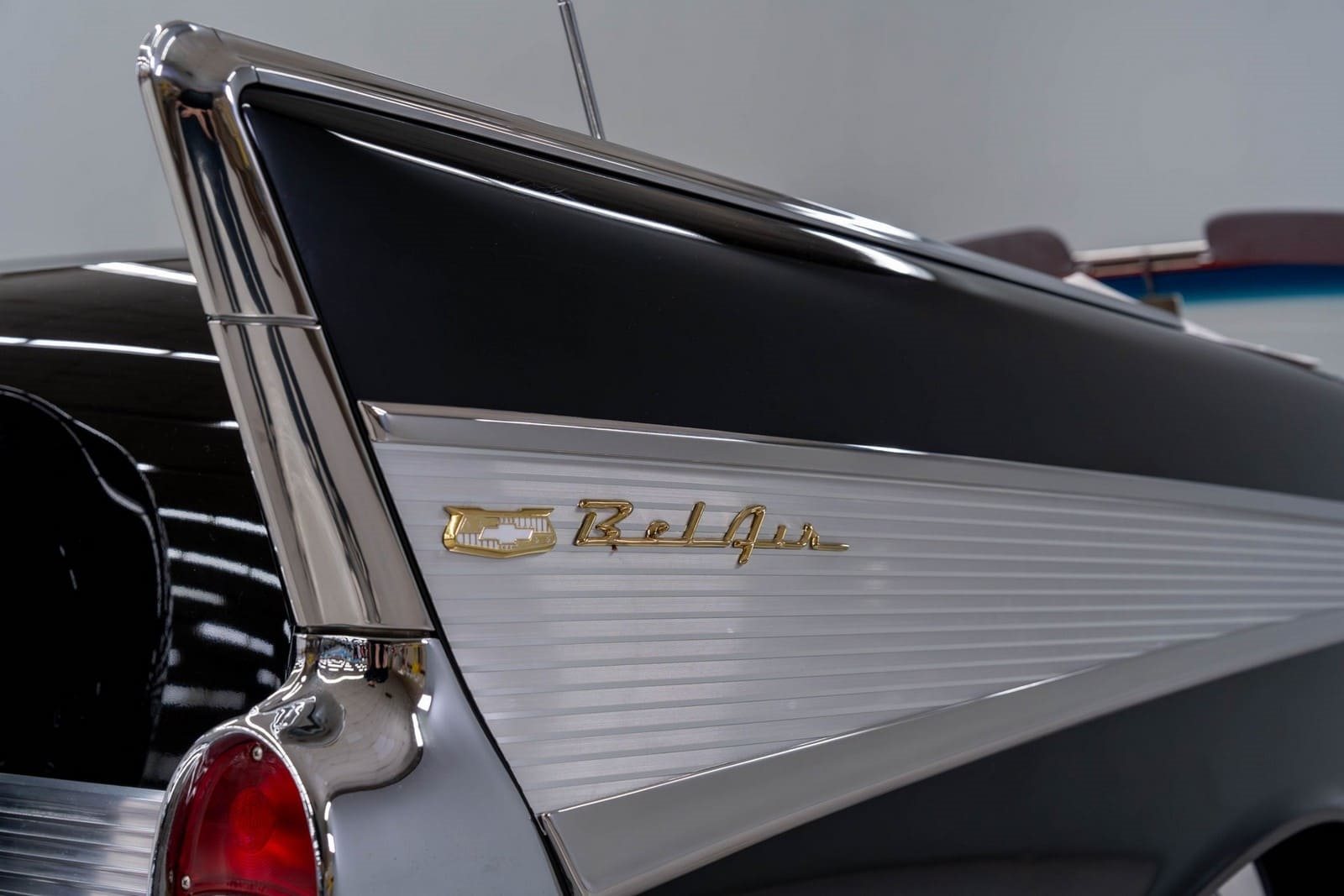 CHEVROLET BEL AIR CONVERTIBLE ONYX BLACK, foto 61