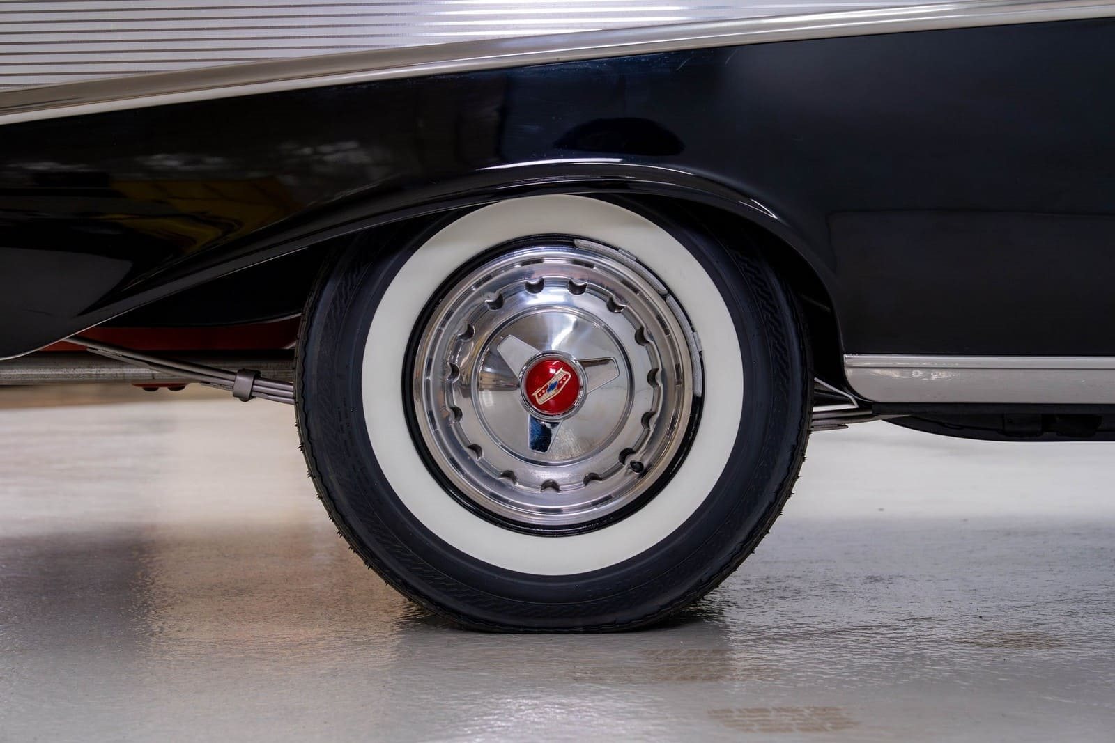 CHEVROLET BEL AIR CONVERTIBLE ONYX BLACK, foto 64