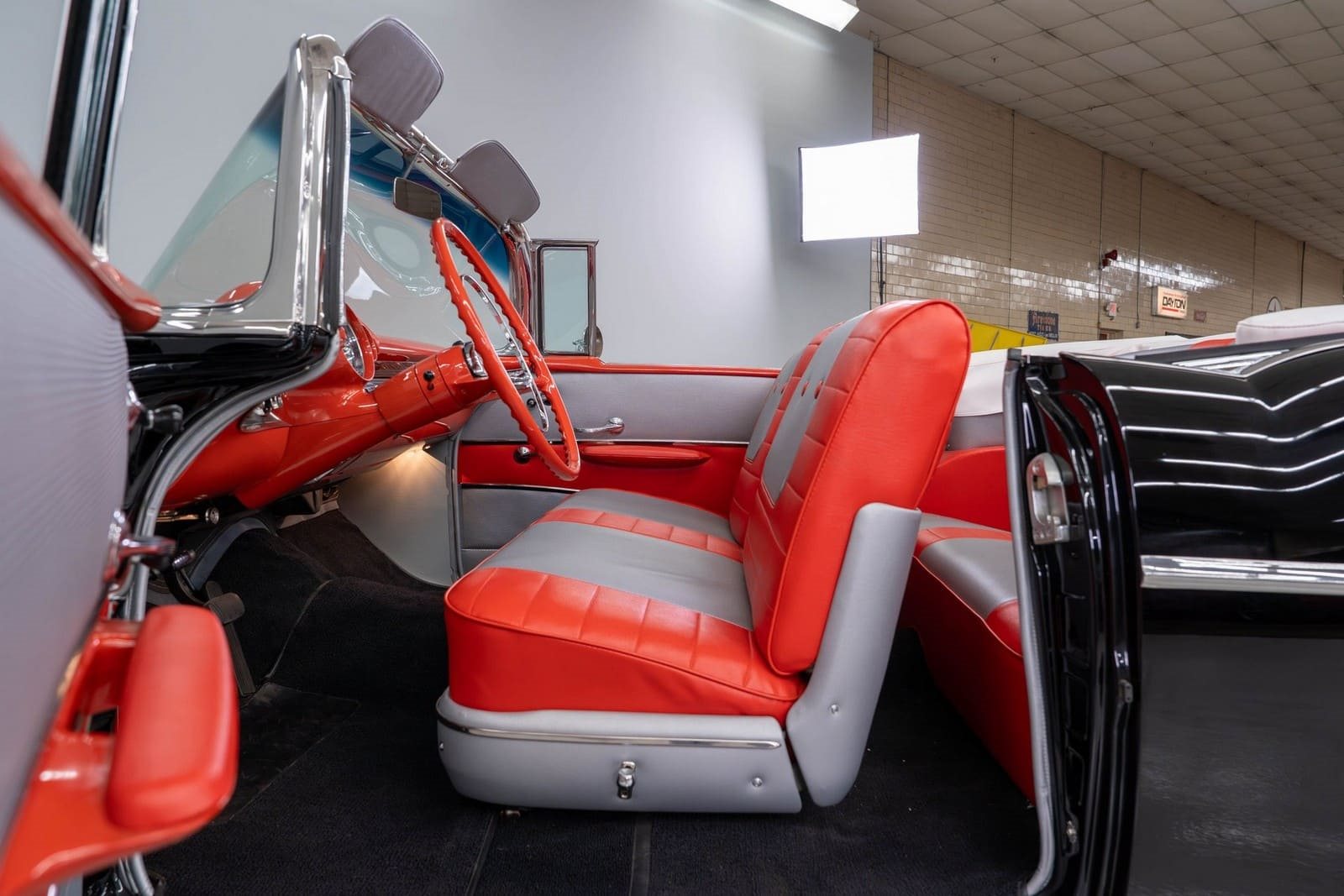 CHEVROLET BEL AIR CONVERTIBLE ONYX BLACK, foto 69