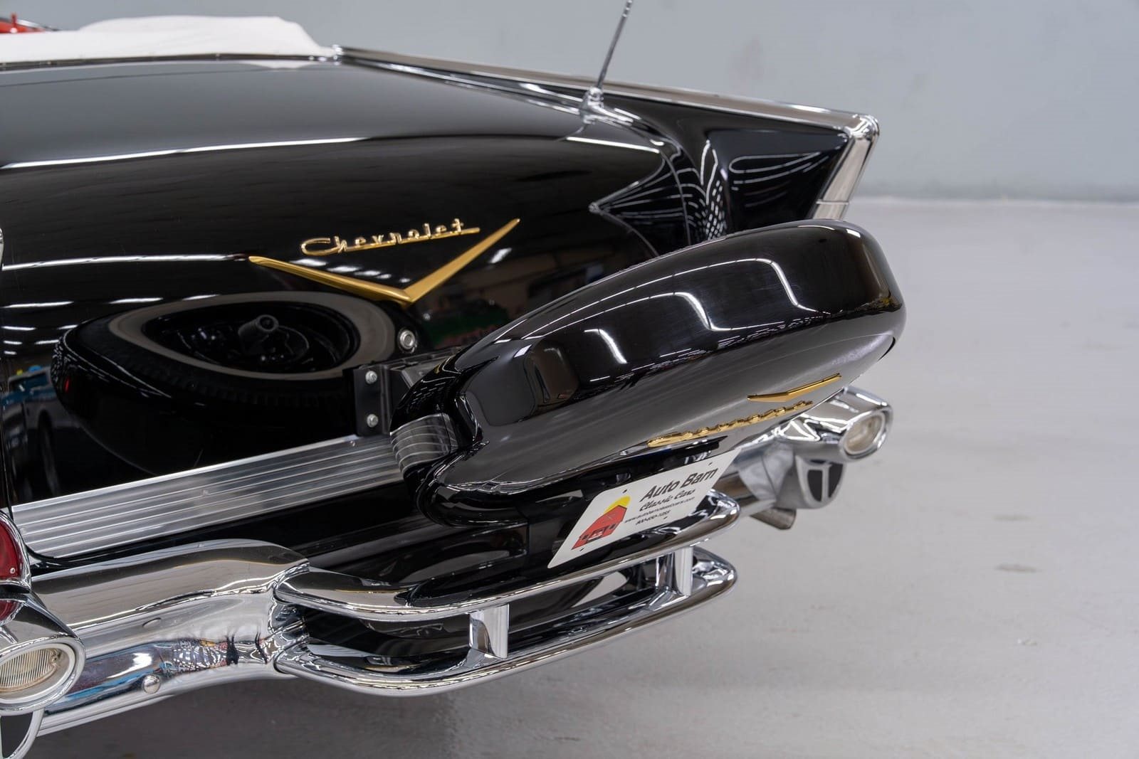 CHEVROLET BEL AIR CONVERTIBLE ONYX BLACK, foto 79