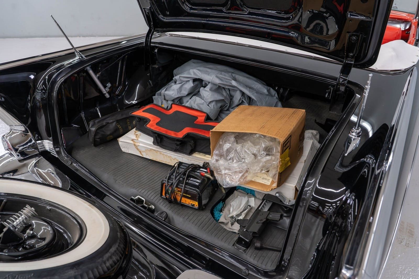 CHEVROLET BEL AIR CONVERTIBLE ONYX BLACK, foto 81