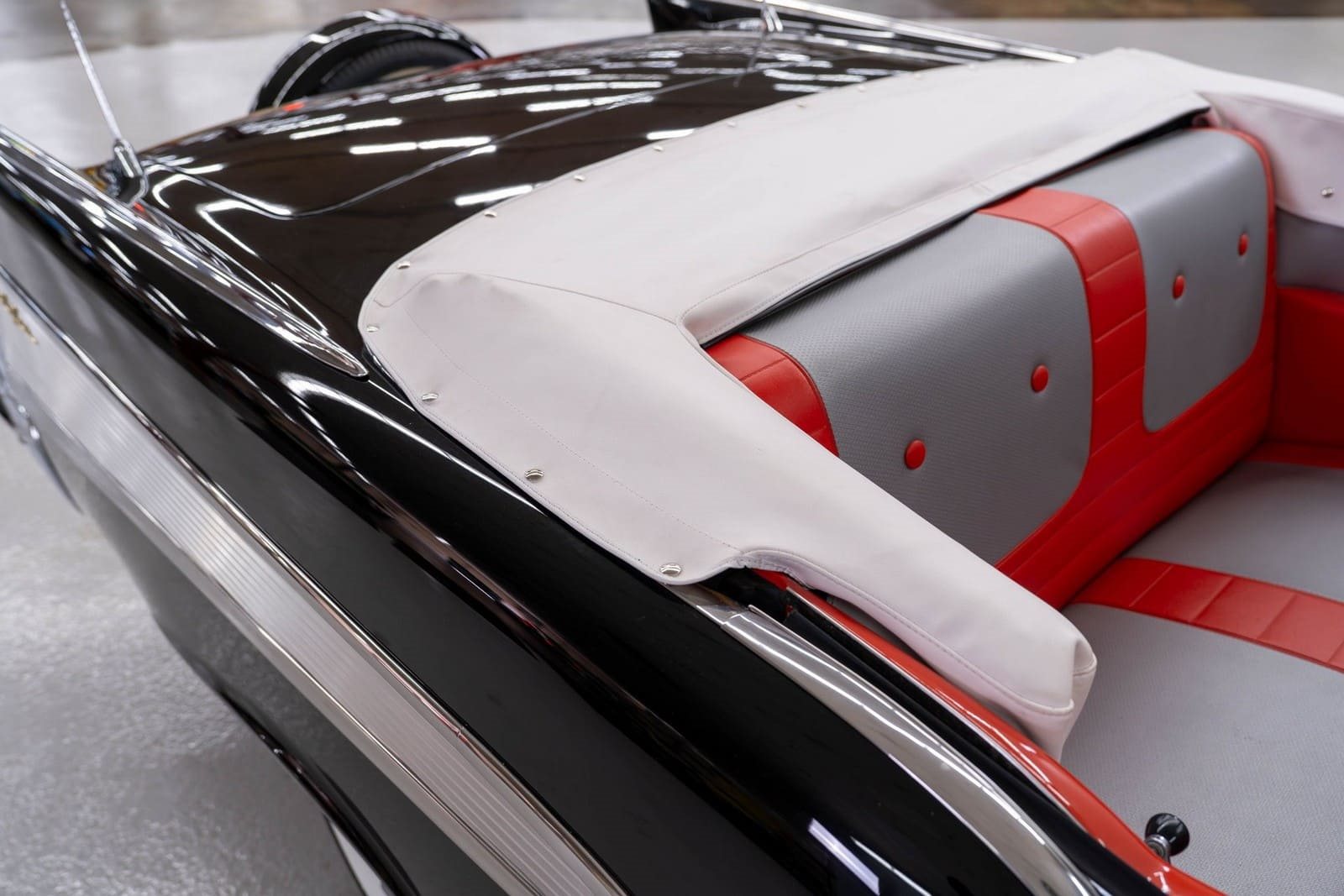 CHEVROLET BEL AIR CONVERTIBLE ONYX BLACK, foto 84