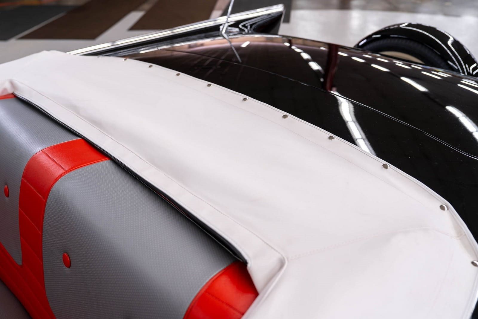 CHEVROLET BEL AIR CONVERTIBLE ONYX BLACK, foto 86