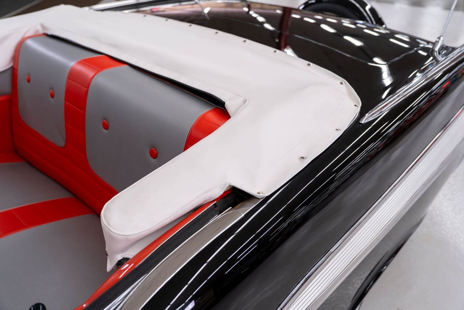 CHEVROLET BEL AIR CONVERTIBLE ONYX BLACK, foto 87