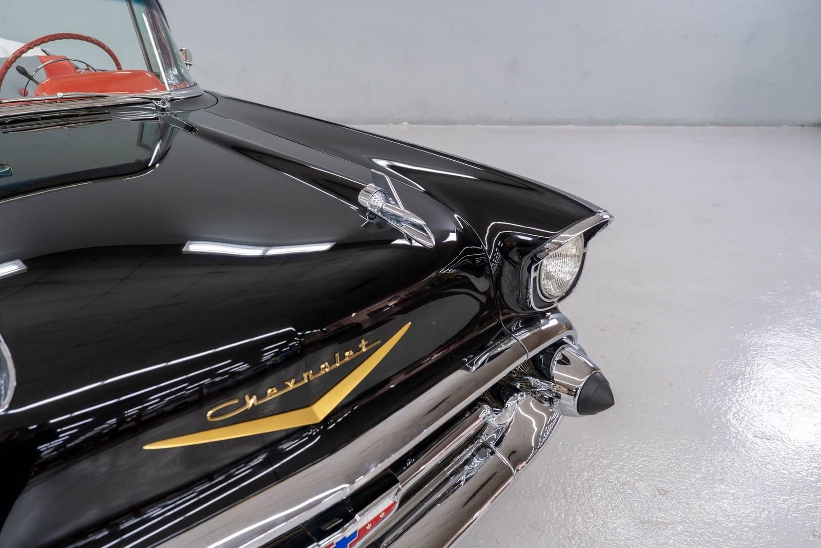 CHEVROLET BEL AIR CONVERTIBLE ONYX BLACK, foto 89