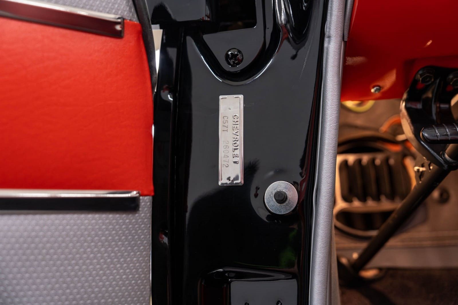 CHEVROLET BEL AIR CONVERTIBLE ONYX BLACK, foto 98