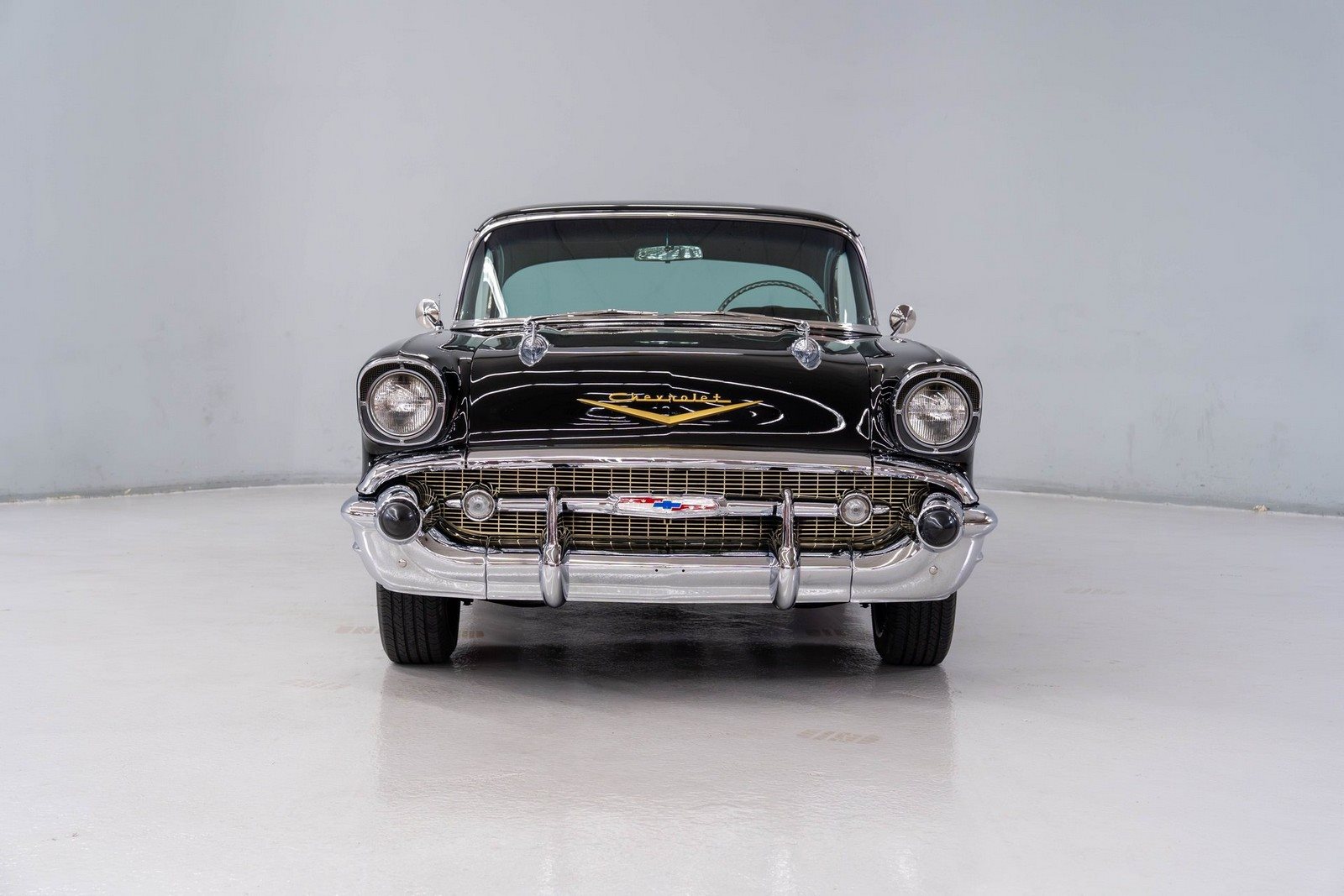 1957 - CHEVROLET BEL AIR SPORT COUPÉ ONYX BLACK, foto 4