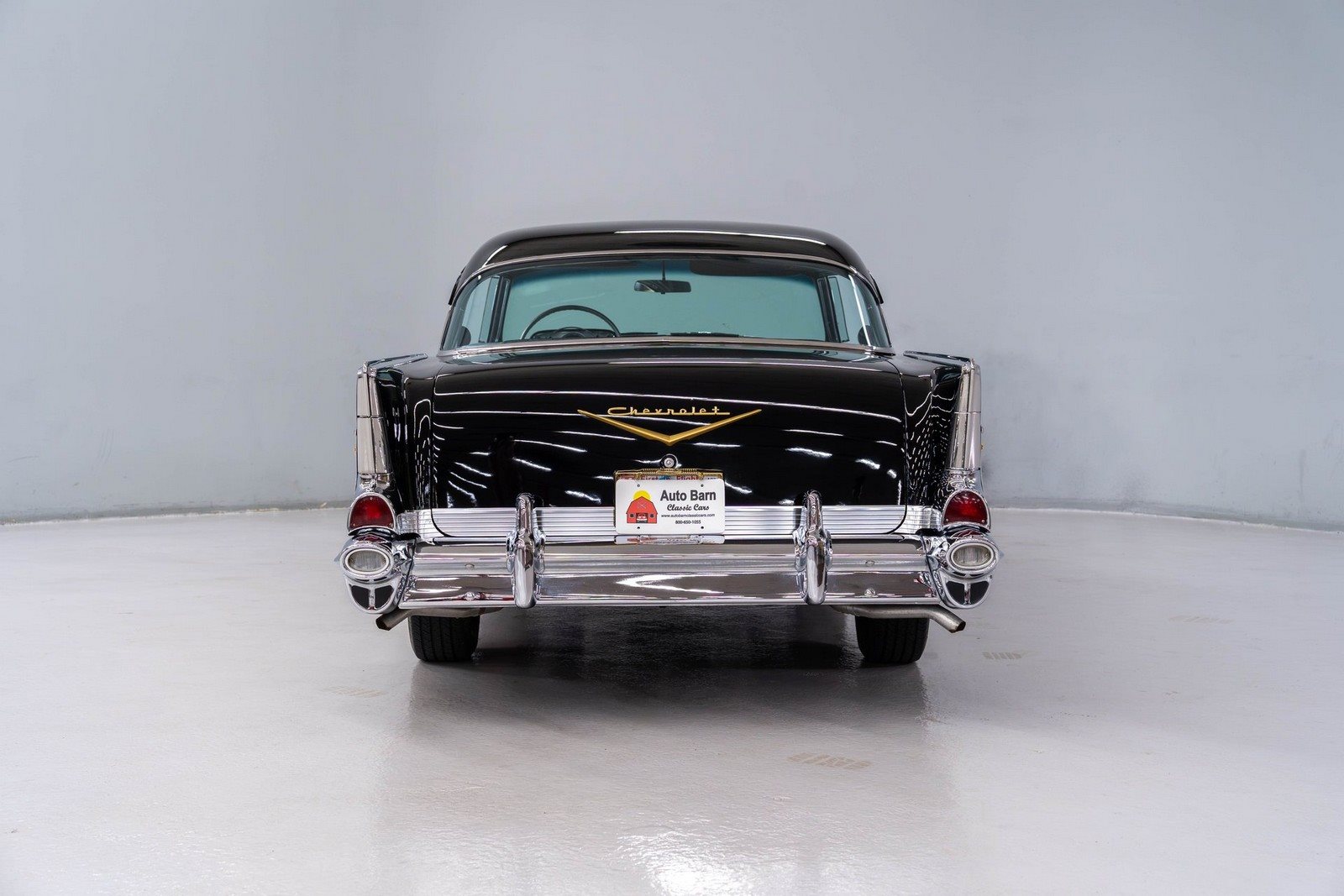 1957 - CHEVROLET BEL AIR SPORT COUPÉ ONYX BLACK, foto 5