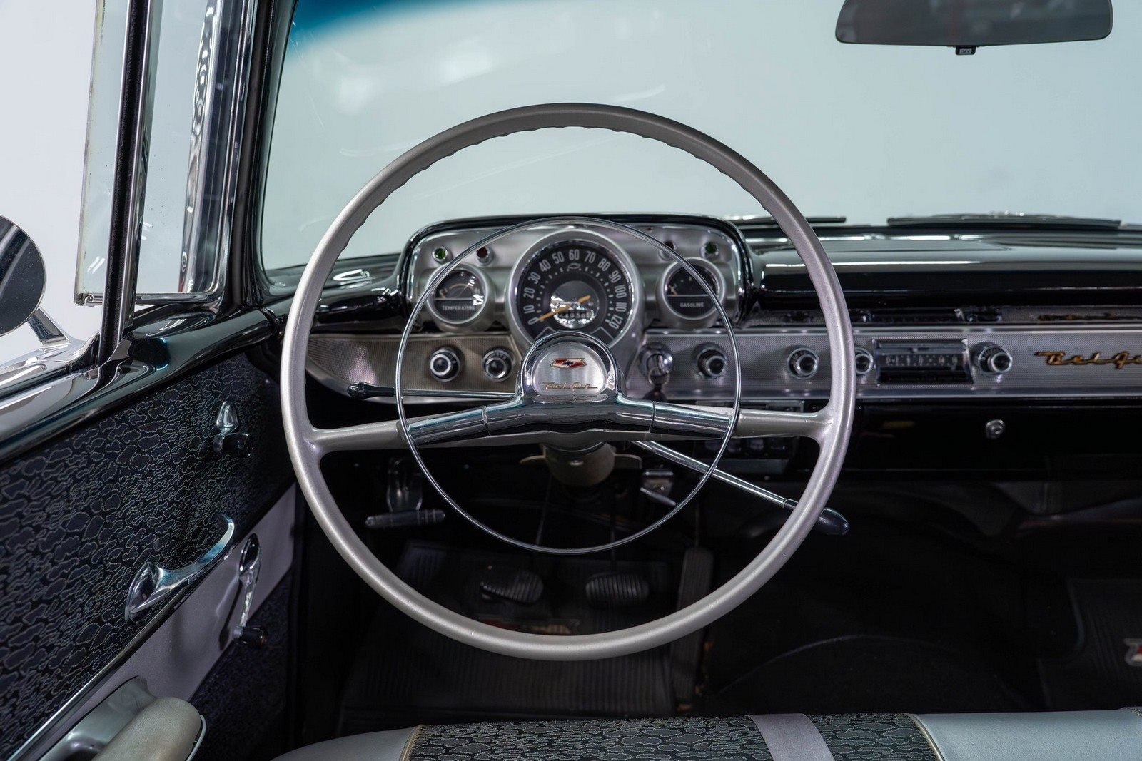 1957 - CHEVROLET BEL AIR SPORT COUPÉ ONYX BLACK, foto 13