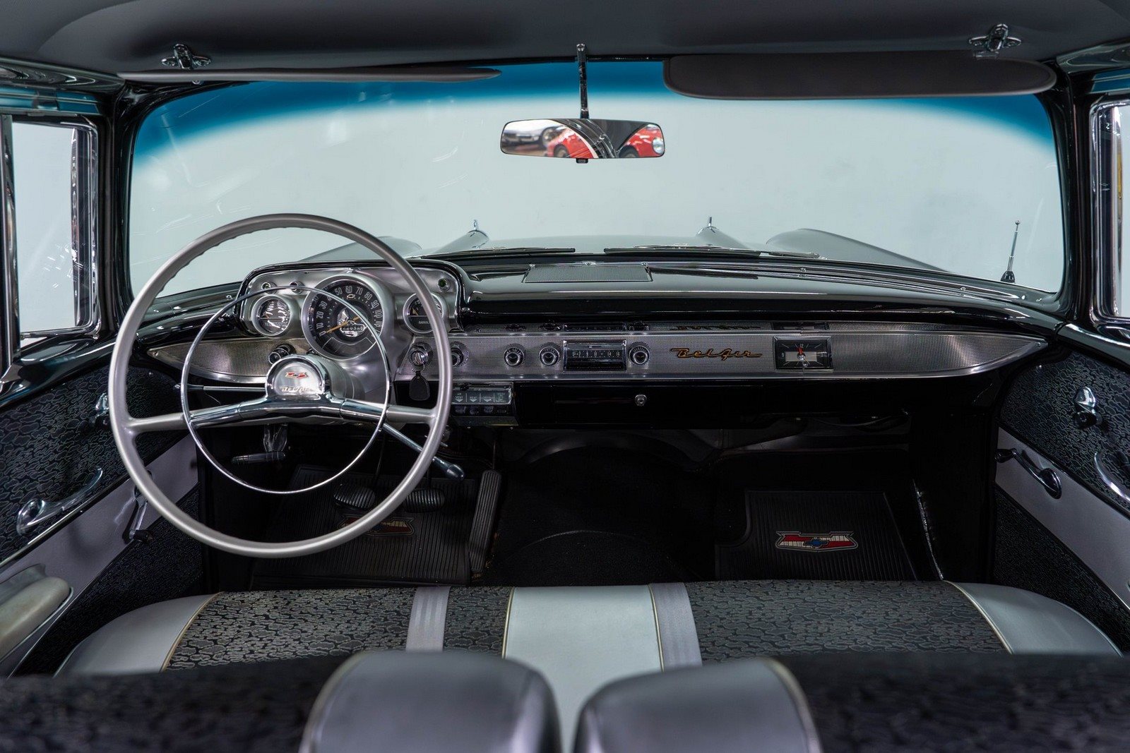 1957 - CHEVROLET BEL AIR SPORT COUPÉ ONYX BLACK, foto 18