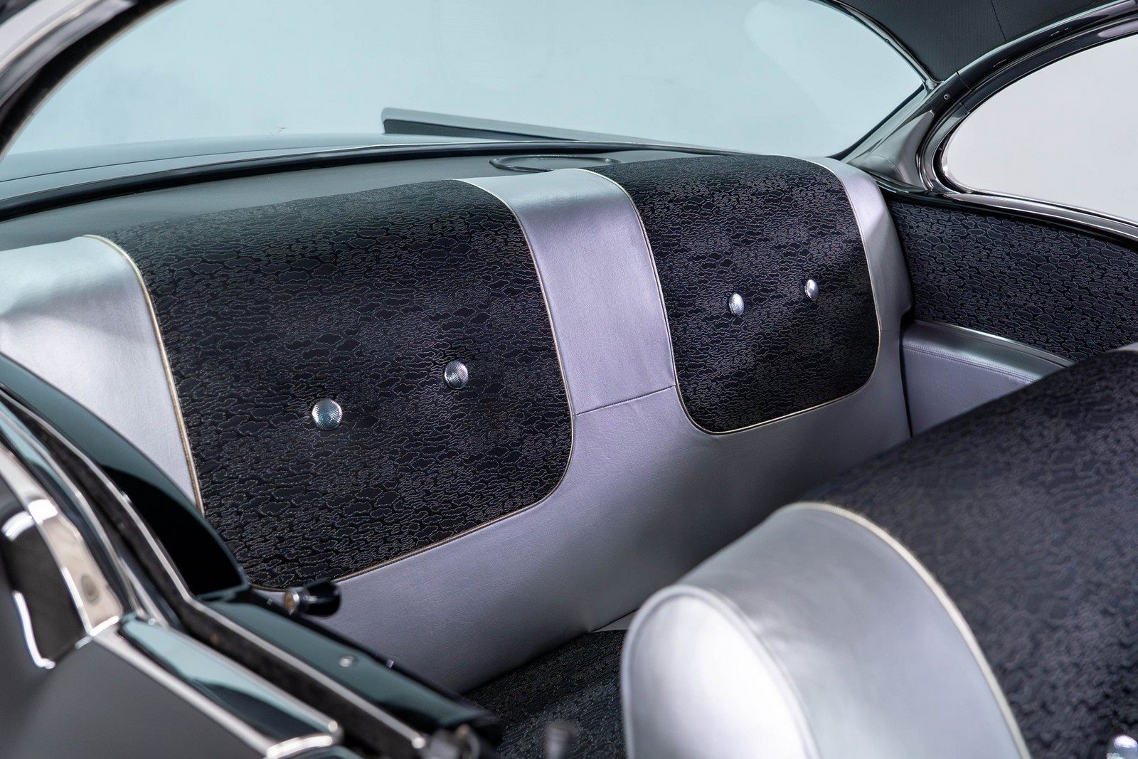 1957 - CHEVROLET BEL AIR SPORT COUPÉ ONYX BLACK, foto 25