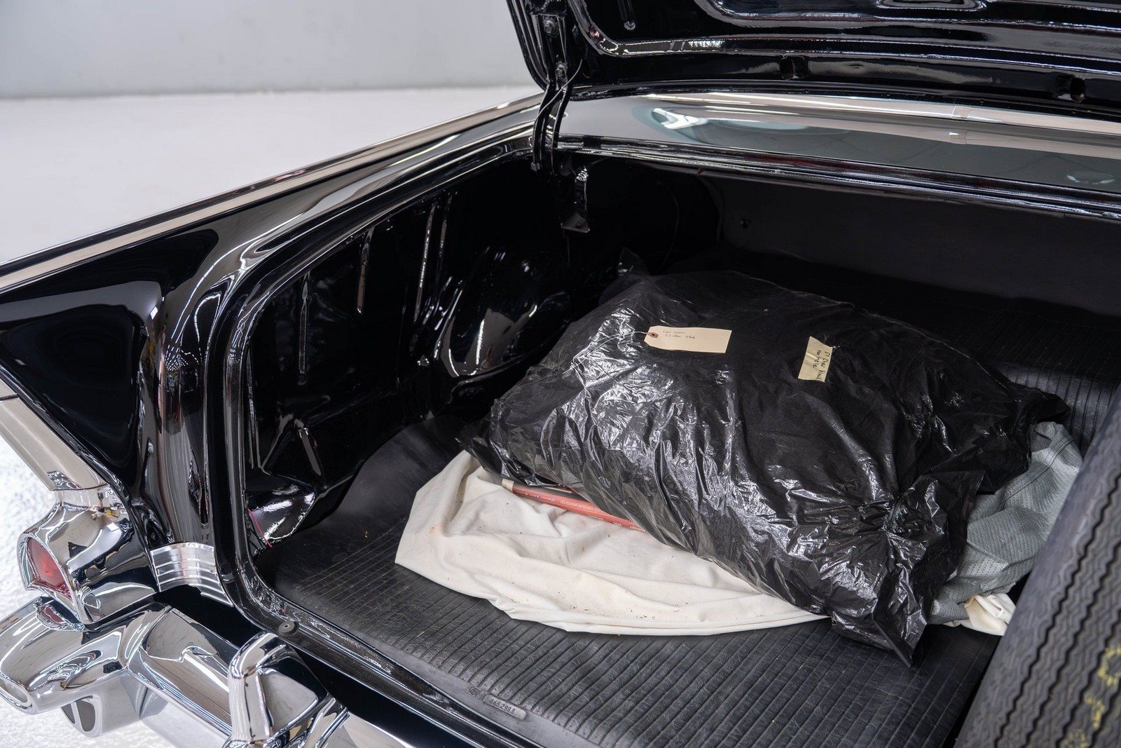 1957 - CHEVROLET BEL AIR SPORT COUPÉ ONYX BLACK, foto 26