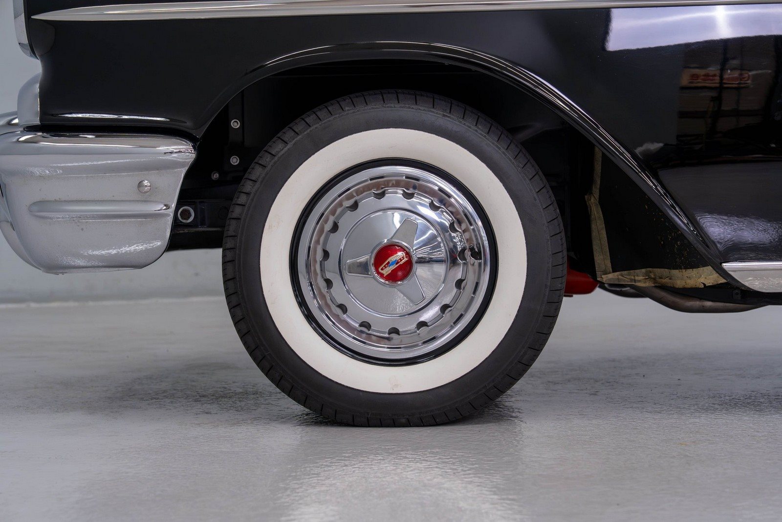 1957 - CHEVROLET BEL AIR SPORT COUPÉ ONYX BLACK, foto 29