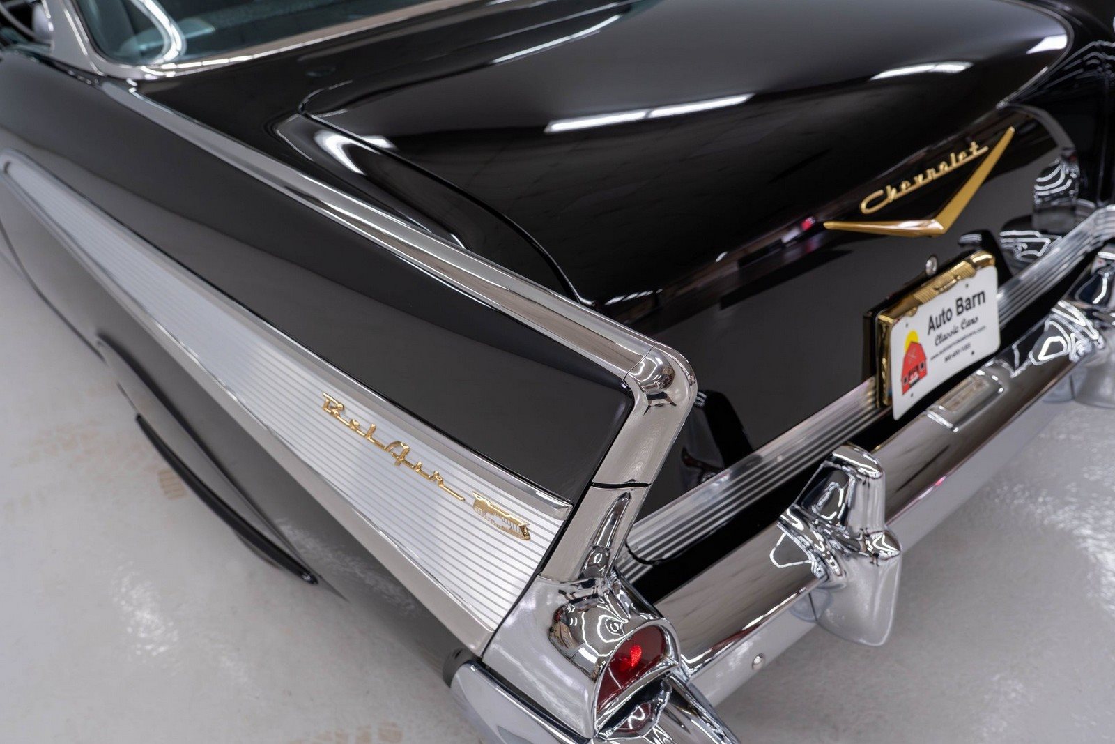 1957 - CHEVROLET BEL AIR SPORT COUPÉ ONYX BLACK, foto 42