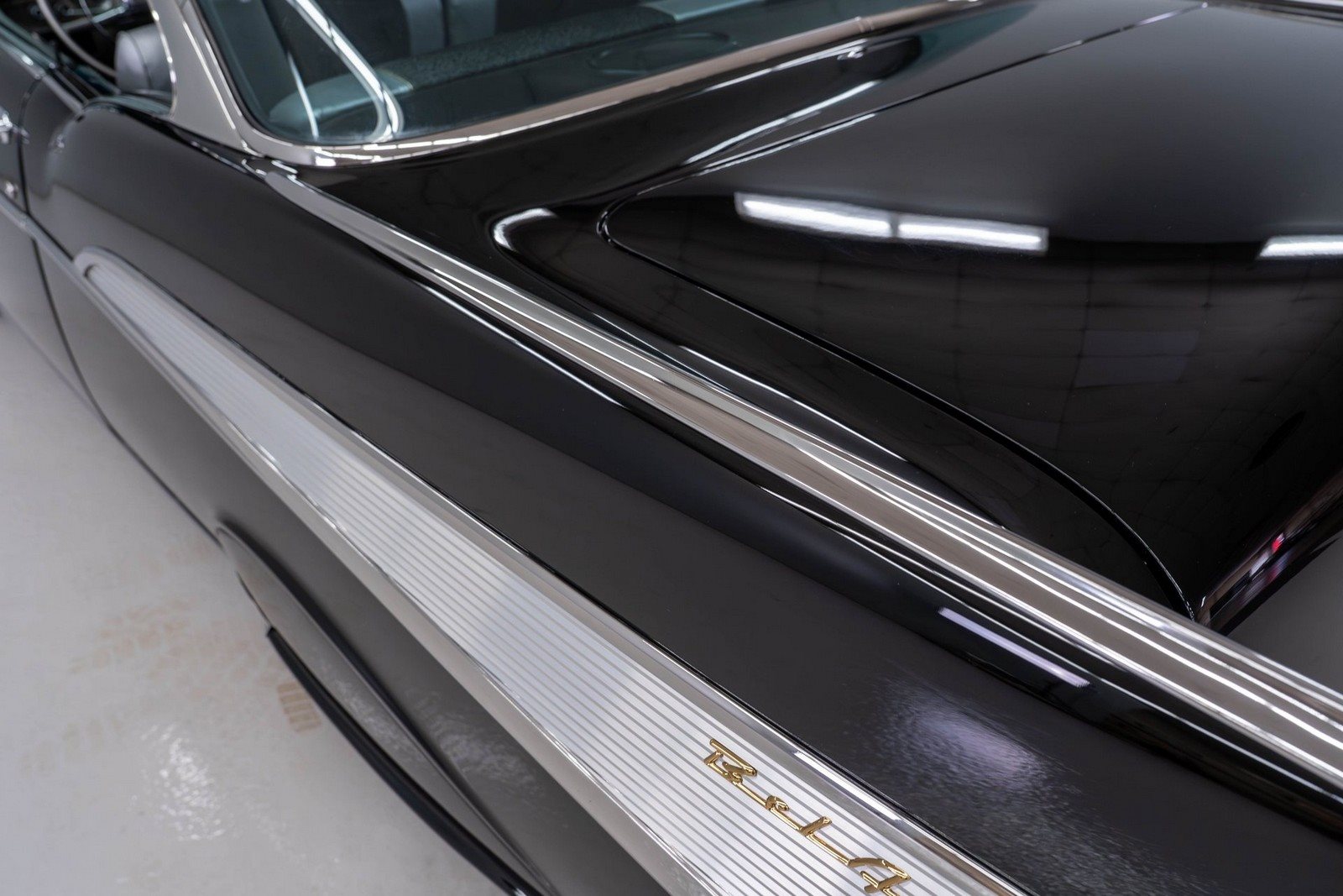 1957 - CHEVROLET BEL AIR SPORT COUPÉ ONYX BLACK, foto 43
