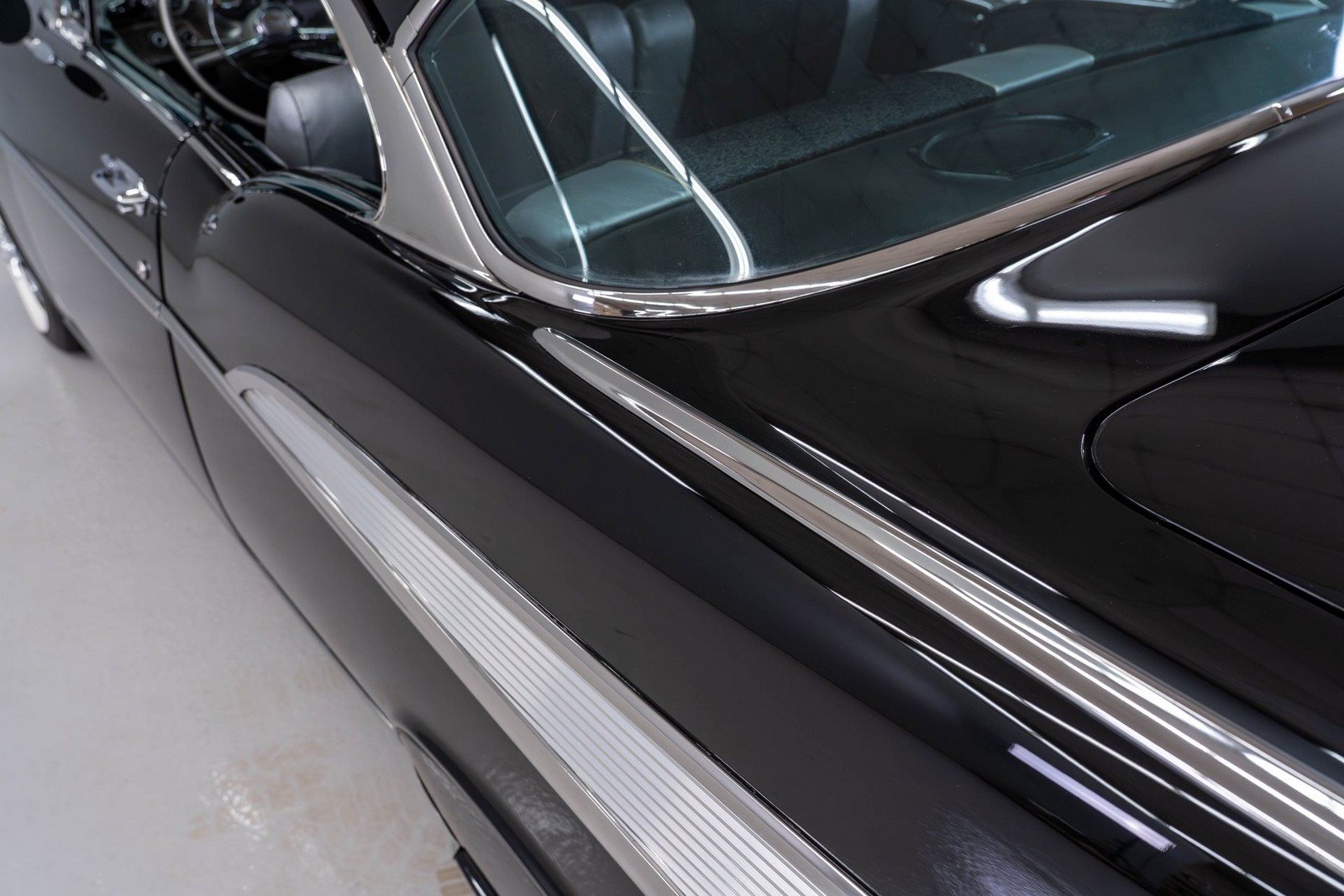 1957 - CHEVROLET BEL AIR SPORT COUPÉ ONYX BLACK, foto 44