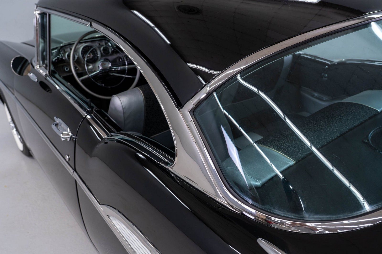 1957 - CHEVROLET BEL AIR SPORT COUPÉ ONYX BLACK, foto 45