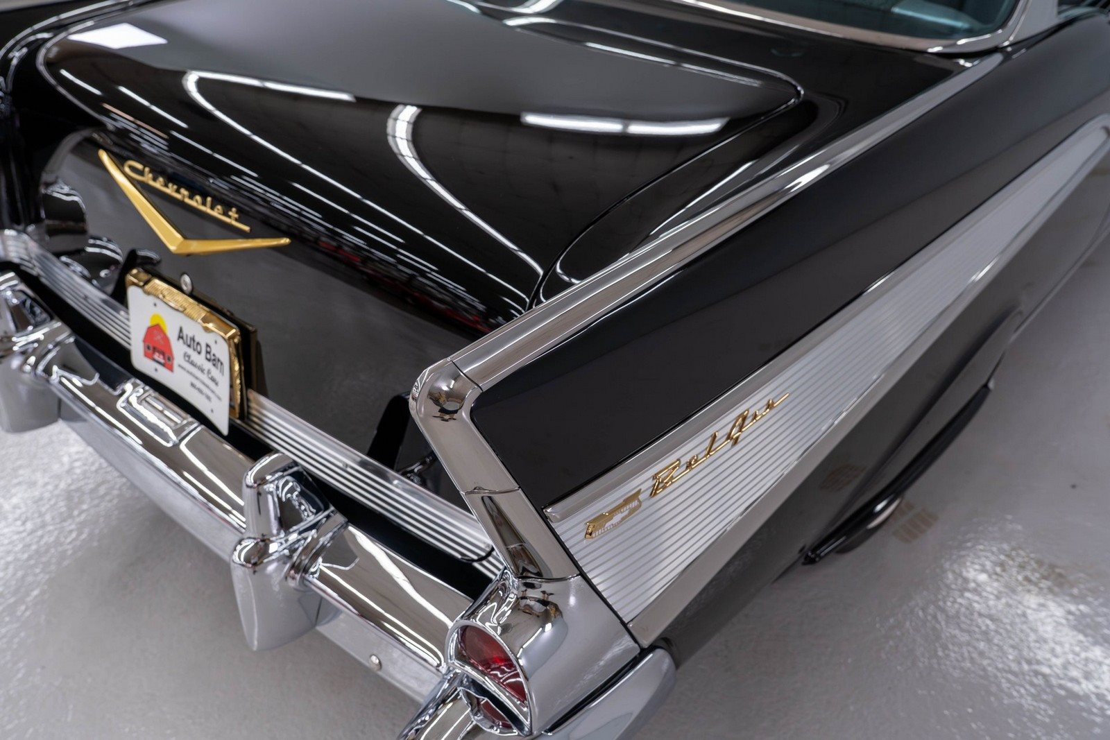 1957 - CHEVROLET BEL AIR SPORT COUPÉ ONYX BLACK, foto 53