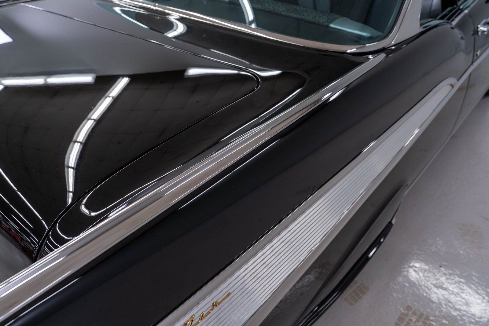 1957 - CHEVROLET BEL AIR SPORT COUPÉ ONYX BLACK, foto 54