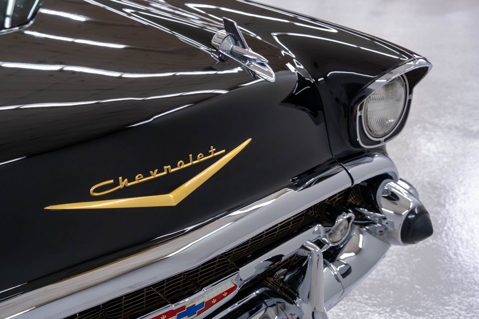 1957 - CHEVROLET BEL AIR SPORT COUPÉ ONYX BLACK, foto 67