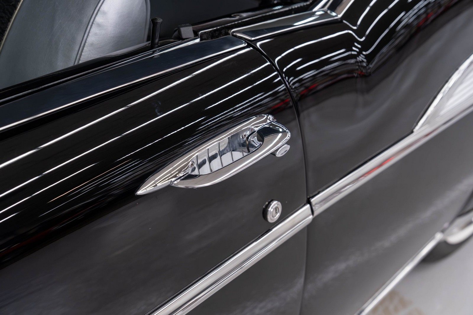 1957 - CHEVROLET BEL AIR SPORT COUPÉ ONYX BLACK, foto 76