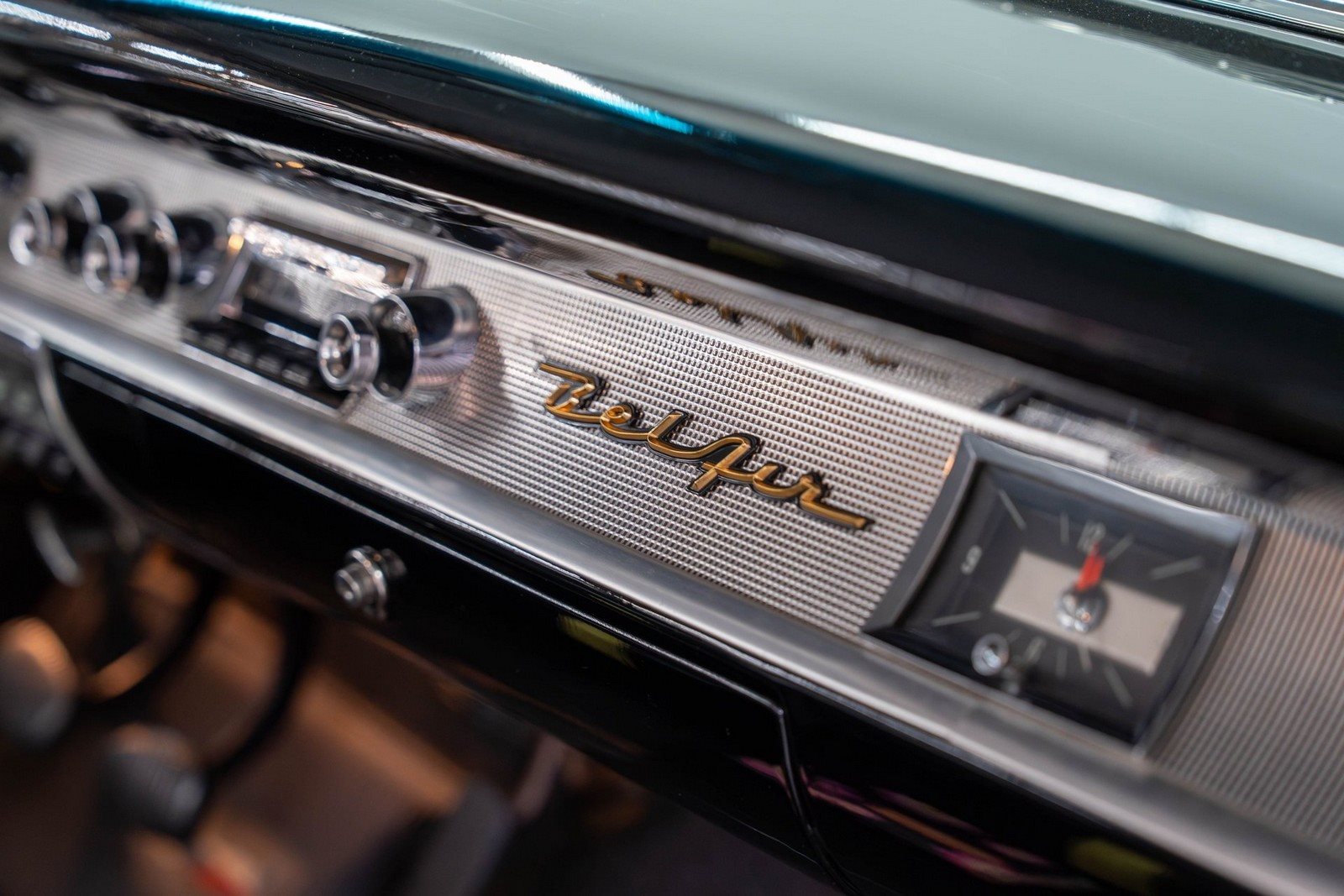 1957 - CHEVROLET BEL AIR SPORT COUPÉ ONYX BLACK, foto 92