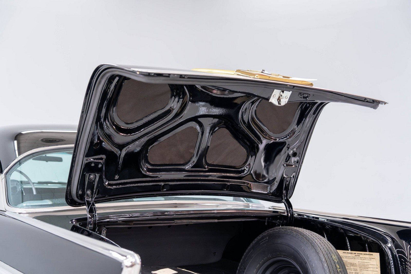 1957 - CHEVROLET BEL AIR SPORT COUPÉ ONYX BLACK, foto 95