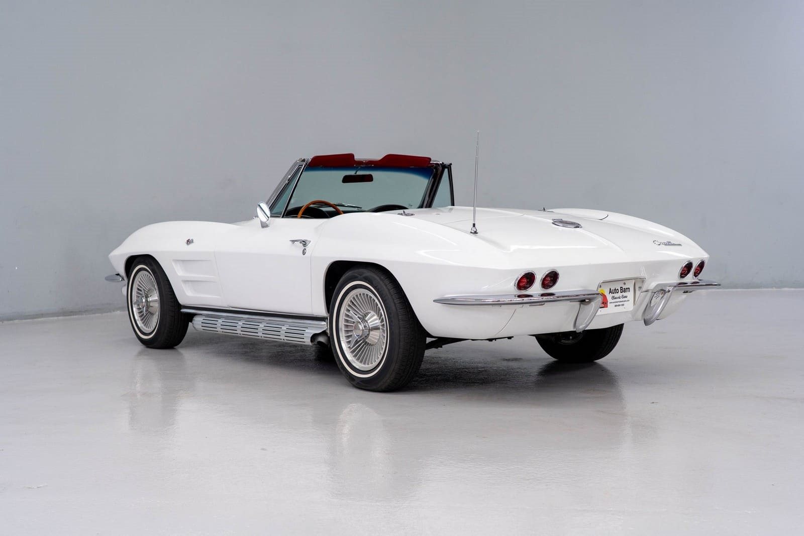 1964 - CHEVROLET CORVETTE CONVETIBLE ERMINE WHITE, foto 3