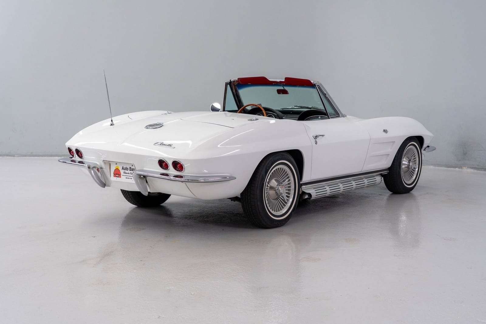1964 - CHEVROLET CORVETTE CONVETIBLE ERMINE WHITE, foto 6