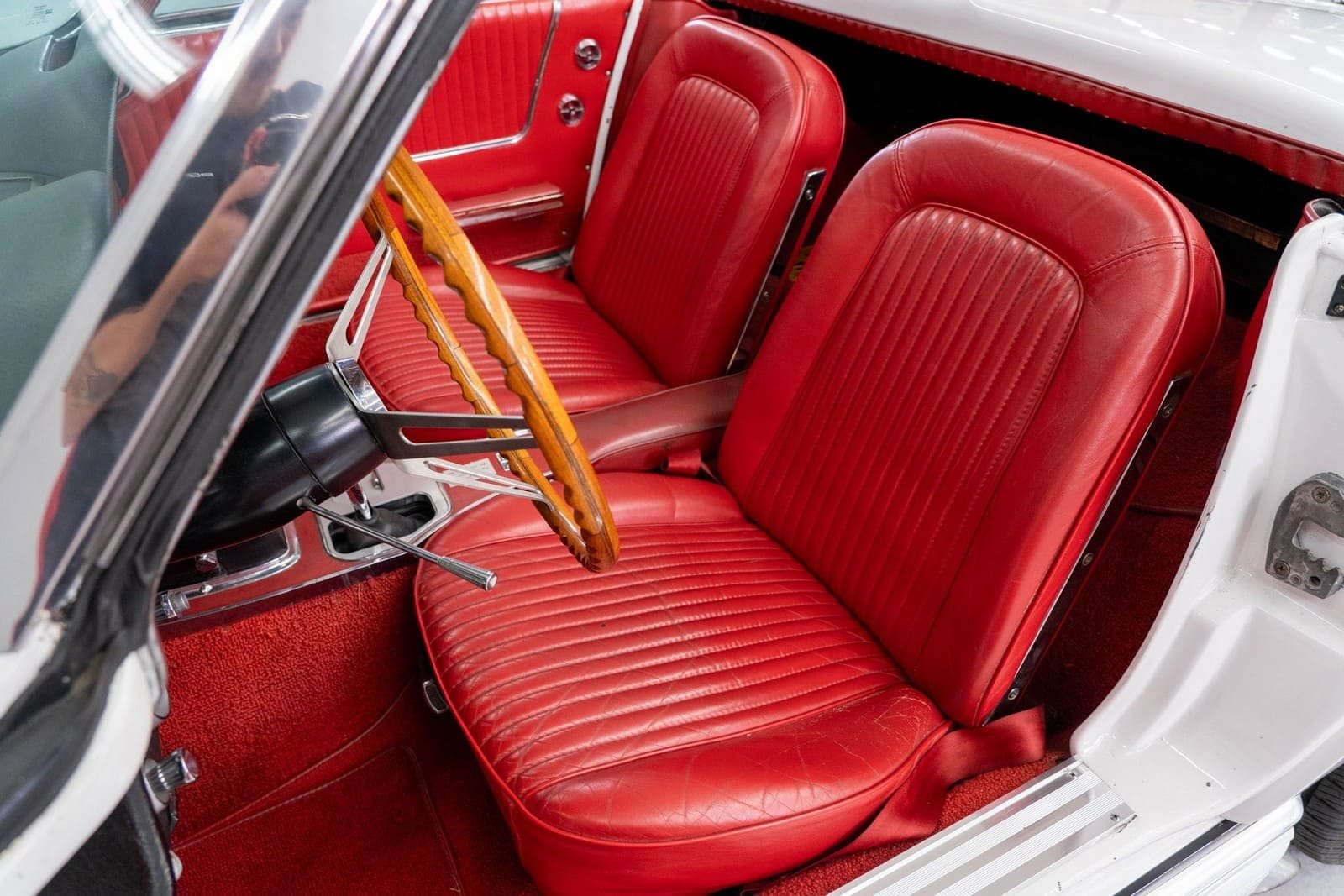 1964 - CHEVROLET CORVETTE CONVETIBLE ERMINE WHITE, foto 30