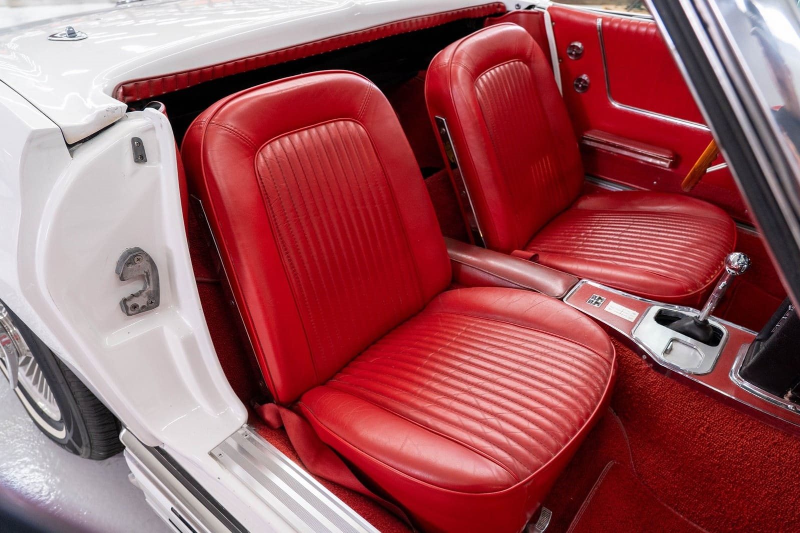1964 - CHEVROLET CORVETTE CONVETIBLE ERMINE WHITE, foto 31