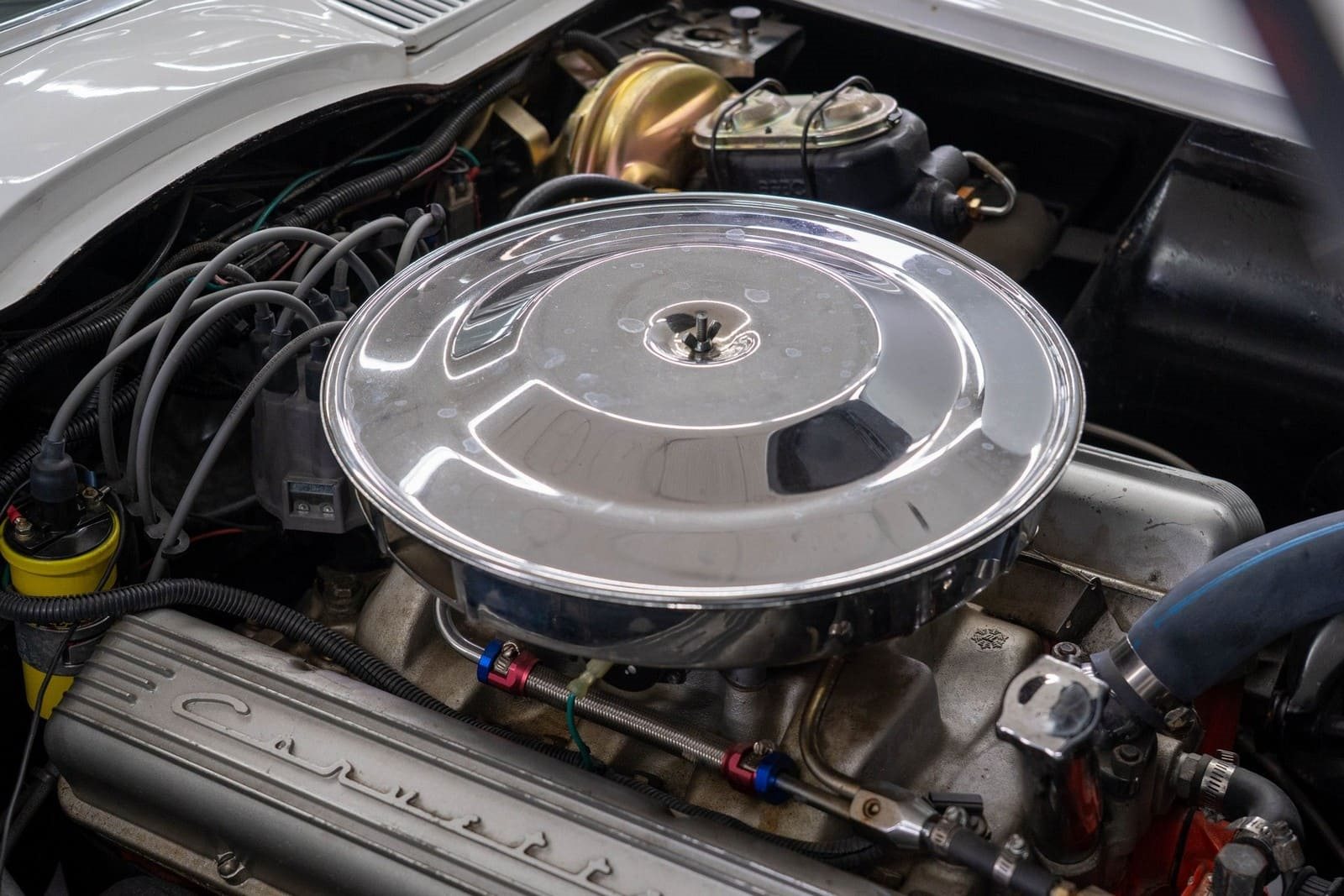 1964 - CHEVROLET CORVETTE CONVETIBLE ERMINE WHITE, foto 38