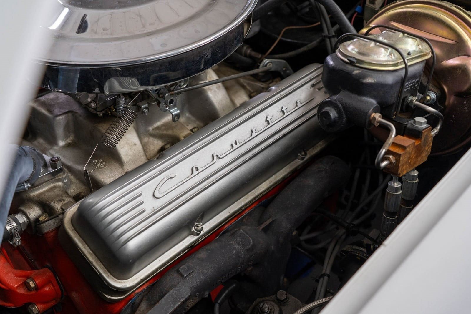 1964 - CHEVROLET CORVETTE CONVETIBLE ERMINE WHITE, foto 40